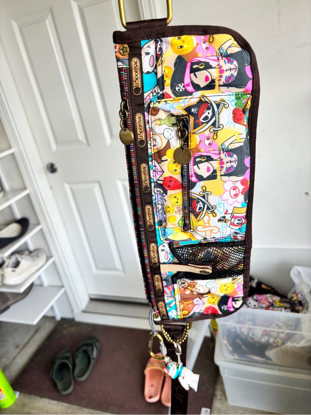 Lesportsac Multicolor Character Print waist or crossbody bags
